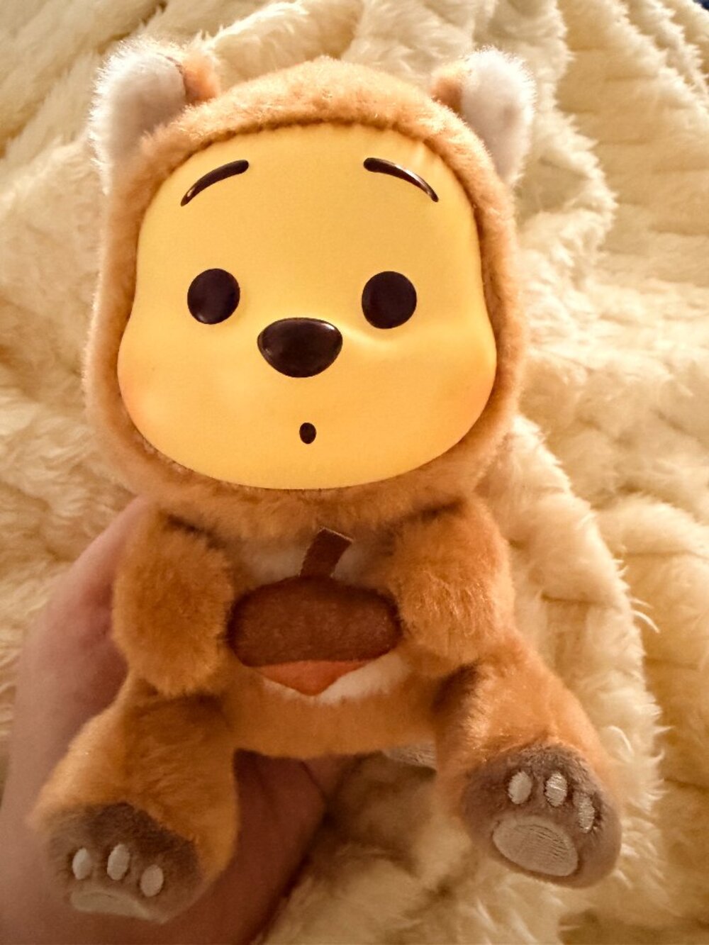 MINISO Winnie! Plush Vinyl Keychain - Squirrel